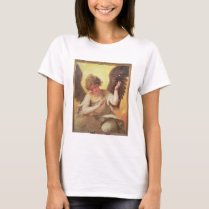 T-shirt Un ange tenant un flacon en verre
