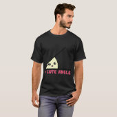 T-shirt Un angle aigu mignon vintage (Devant entier)
