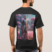 T-shirt Un angle diable masculin (Dos)