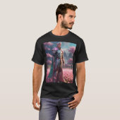 T-shirt Un angle diable masculin (Devant entier)