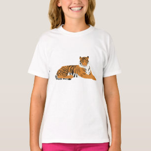 T-shirt Un animal tigre de la jungle