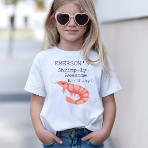 T-Shirt Un Anniversaire Aux Crevettes