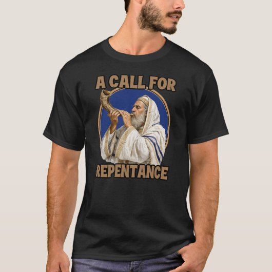 T-SHIRT UN APPEL À LA REPENTANCE (Devant)