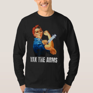 T-shirt Un appel aux armes n'attendez pas un vaccin contre