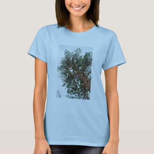 T-shirt Un arbre heureux (Devant)