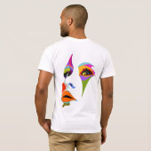 T-shirt Un arc-en-ciel majestueux s'étend à travers le cie (Dos entier)