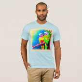 T-shirt Un Arc-en-ciel vif et joyeux. Commandez dès mainte (Devant entier)