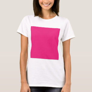 T-shirt un arrière - plan rose avec une bordure noire