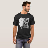 T-shirt Un assistant enseignant chanceux St patrick corres (Devant entier)