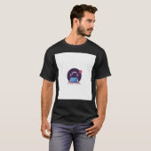 T-shirt Un astronaute amoureux (Devant entier)
