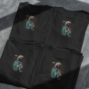 T-shirt Un astronaute convient à Cyber Punk