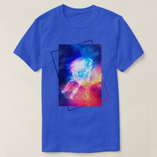 T-shirt Un astronaute dans l'espace 10 (Design devant)