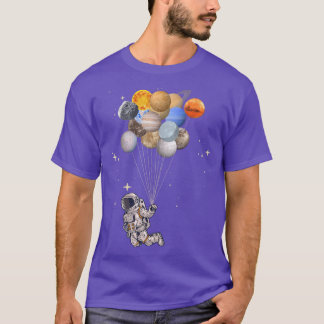 T-shirt Un astronaute dans l'espace extra-atmosphérique te