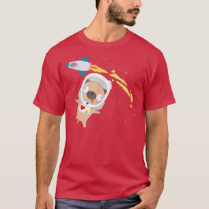 T-shirt Un Astronaute De Science Du Carlin Drôle Me Donne