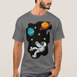 T-shirt Un astronaute ennuyeux