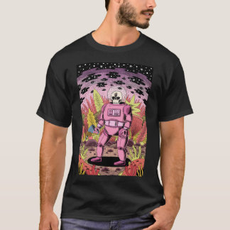 T-shirt Un astronaute mort