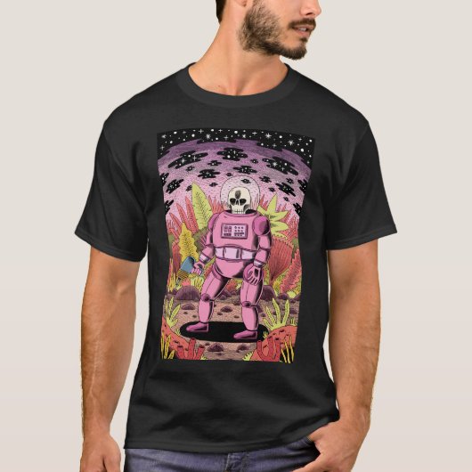 T-shirt Un astronaute mort (Devant)