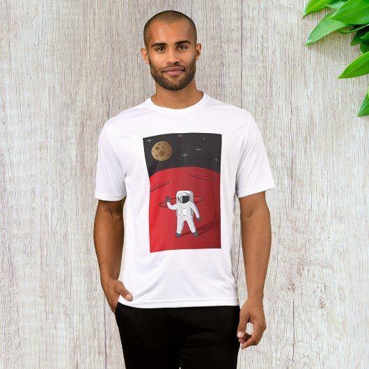 T-shirt Un astronaute sur Mars Space Explorer Red Planet