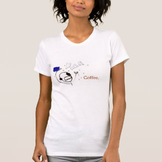T-shirt Un auteur sans café