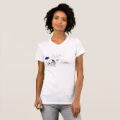 T-shirt Un auteur sans café (Devant entier)