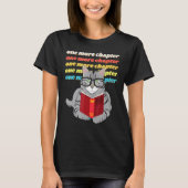 T-SHIRT UN AUTRE CHAPITRE CUTE CAT LIVRE DE LECTURE AVEC T (Devant)