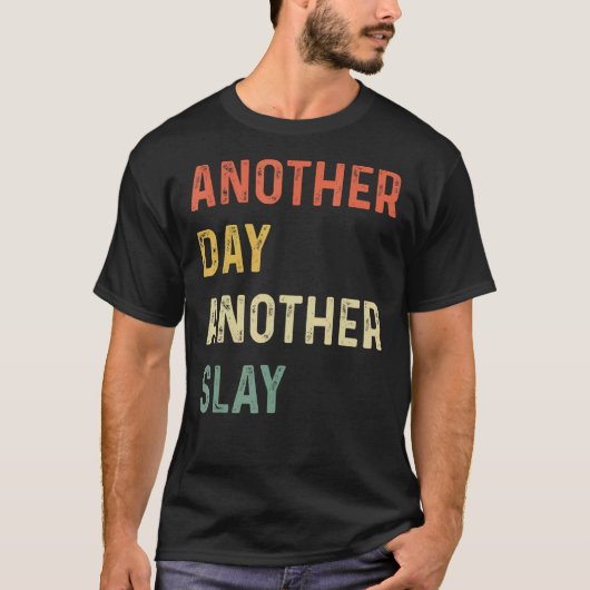T-shirt Un autre jour Un autre Super Inspirée Positive (Devant)