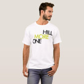 T-shirt Un autre sentier de la colline coule la chemise (Devant entier)