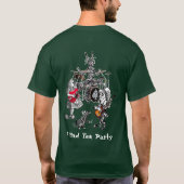 T-shirt un autre thé fou (Dos)