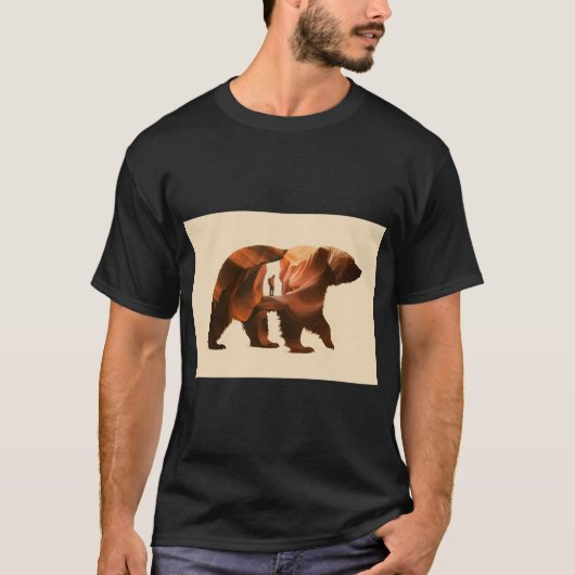 T-shirt Un avec la nature (Devant)