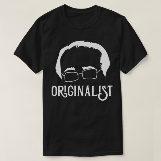 T-shirt Un Avocat Drôle Dit Justice Scalia Loi Originalist (Design devant)
