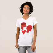 T-shirt Un Baiser (Devant entier)