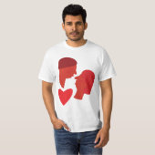 T-shirt Un Baiser (Devant entier)