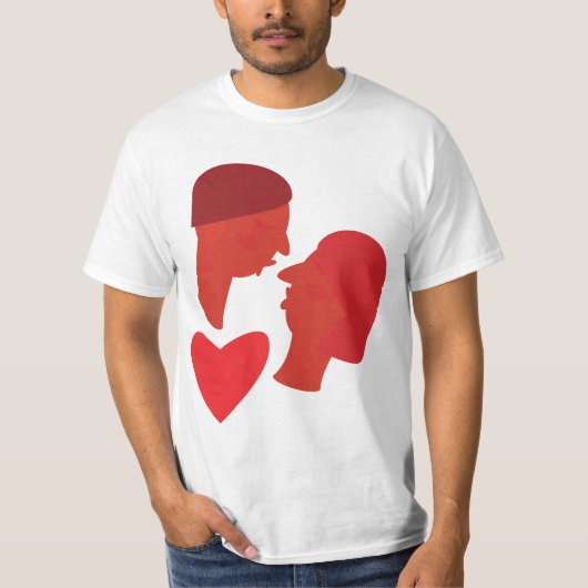 T-shirt Un Baiser (Devant)