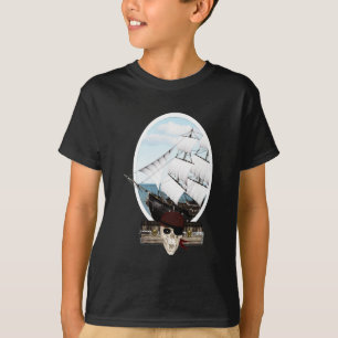 T-shirt Un bateau pirate