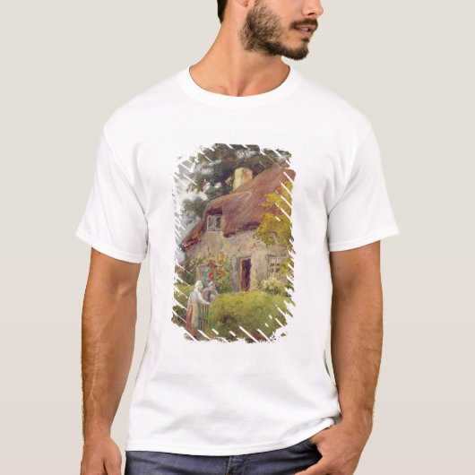T-shirt Un bavardage de soirée (Devant)