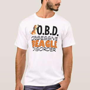 T-shirt Un Beagle drôle observé