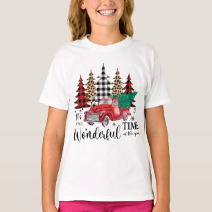 T-shirt Un beau design de chemise de Noël à l'hiver