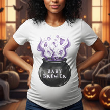 Un bébé brasse le Baby shower d'Halloween Cauldron