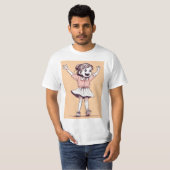 T-shirt Un bébé mignon (Devant entier)