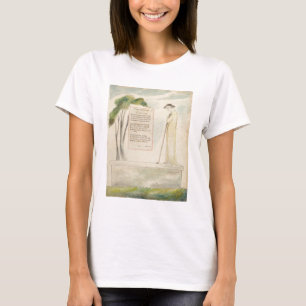 T-shirt Un berger lisant l'épitaphe, de l'élégie écrit