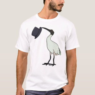 T-shirt Un Bin Chicken gentleman de vintage