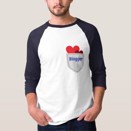 T-shirt Un blogueur (Devant)