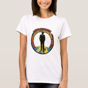 T-shirt Un bon caractère Le respect est gagné
