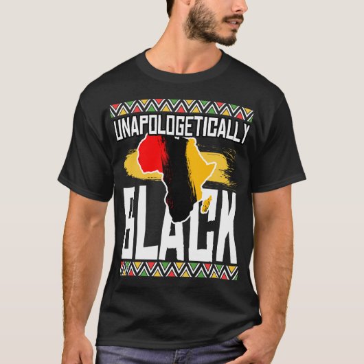 T-shirt Un cadeau afro-américain sans excuses (Devant)