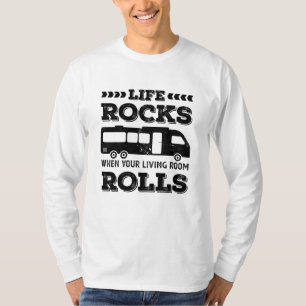 T-shirt Un cadeau de Funny Life Rocks pour les amateurs de