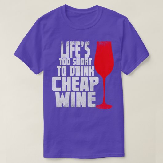 T-shirt Un cadeau dégustation de vin pour les amateurs de (Design devant)