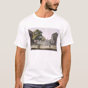 T-shirt Un carré du marché, Philadelphie, Pennsylvanie,