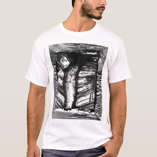 T-shirt Un cauchemar (Devant)