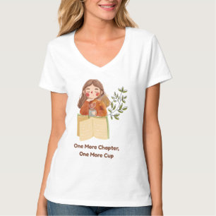 T-shirt Un chapitre de plus, une tasse de plus Amateur d
