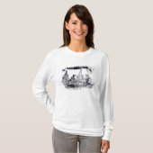 T-shirt Un chariot musical (Devant entier)
